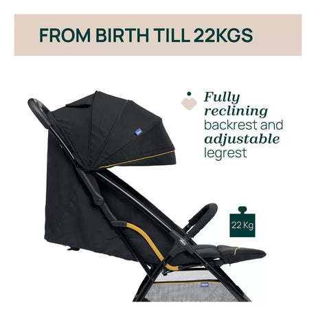Chicco Coche de Paseo Glee Uneven Black 08087068730000