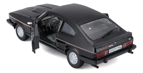 Bburago 1:24 Ford Capri 1600 GT 1982 Negro 18-21093