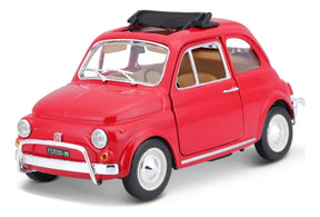 Bburago 1:24 Fiat 500 L 1968 Rojo 18-22099