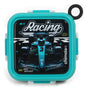 Chimola Lunch Box Racing Car Bz135 Turquesa