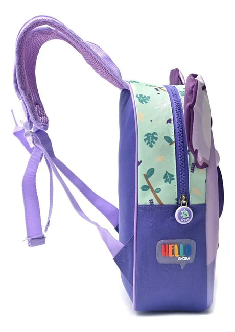 Mochila C/Luz Kawaii Aika Termoformada 22x30x10cm 12P 41307