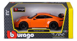 Bburago 1:24 Porsche 911 GT3 Verde/Naranja 18-21104