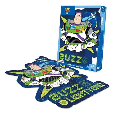 Puzzle Con Forma 64 Pzas Buzz DTS17958 - vista 1