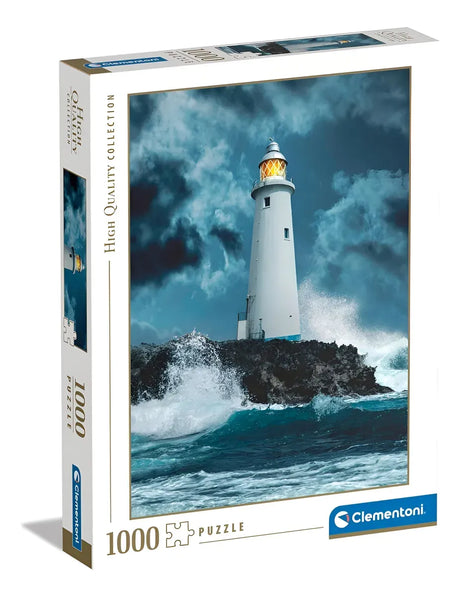 Clementoni Puzzle 1000pzs Faro en la tormenta 39828
