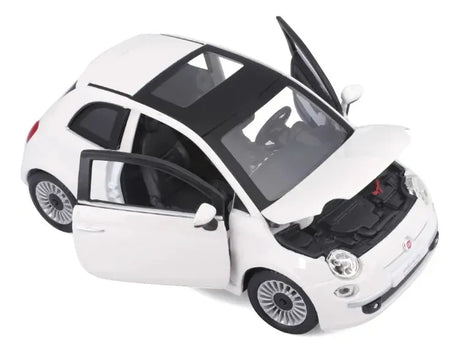 Bburago 1:24 Fiat 500 Blanco 18-22106