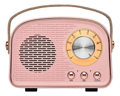 Mini Parlante Vintage Bluetooth KL820 Shine