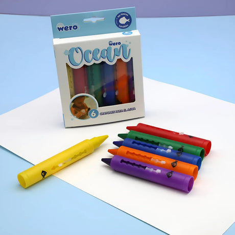 Wero Caja Crayones Para Agua Ocean WE4191