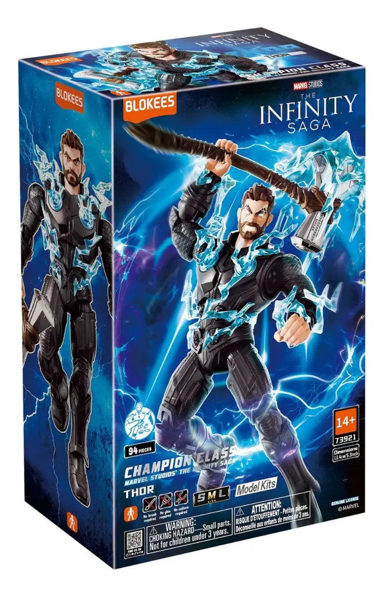 Blokees Marvel Thor Figura Armable Infinity Saga 13,5 cm 73921