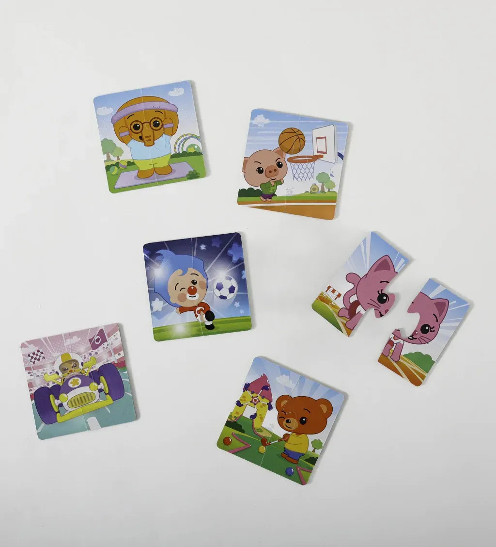 Puzzle Plim Plim Super Deportistas 221196 Lf