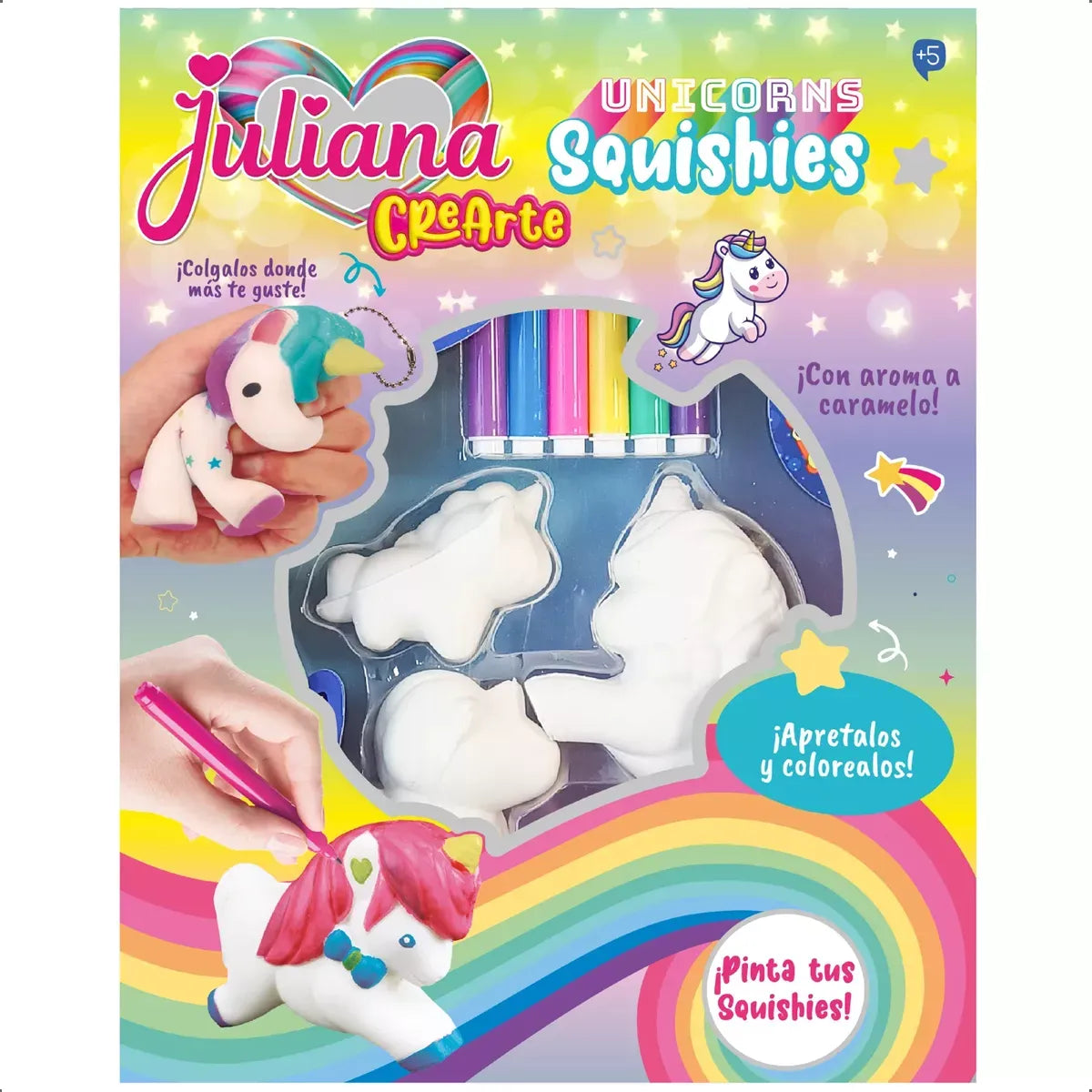 Juliana CreArte Unicorns squishie SISJUL122