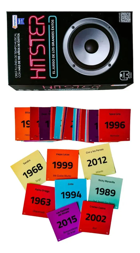 Juego Musical Hitster Grandes Exitos Tap00555