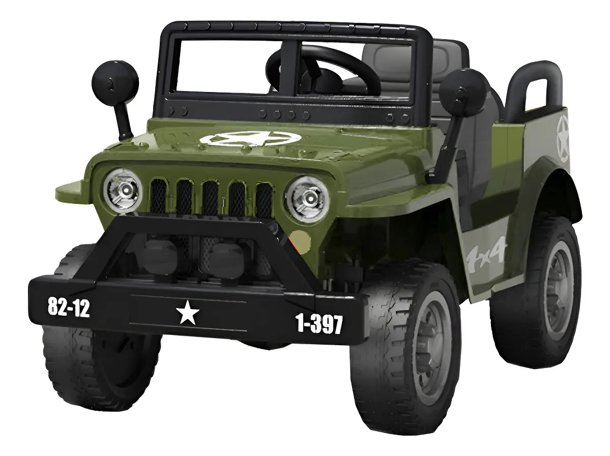 Auto A Bateria Verde Cn-shh8001