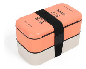 Chimola Lunchbox Doble Vera Naranja BZ71