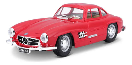Bburago 1:24 Mercedes-Benz SL 300 1954 Rojo/Gris 18-22023