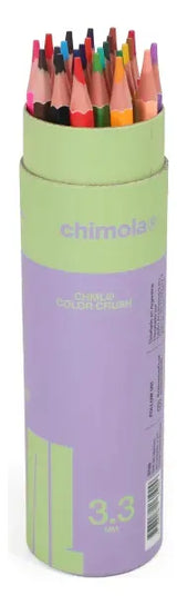 Chimola Set De Lapices x24 Purple ST69