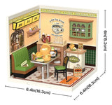 Robotime Rolife Puzzle 3d Hong Kong Bites Café Dw021