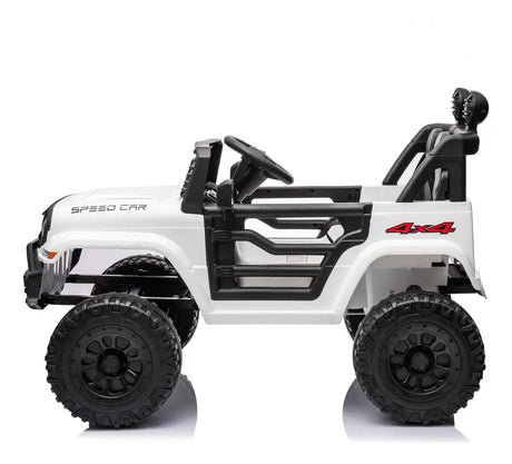 Auto A Bateria Todo Terreno Blanca HM6588