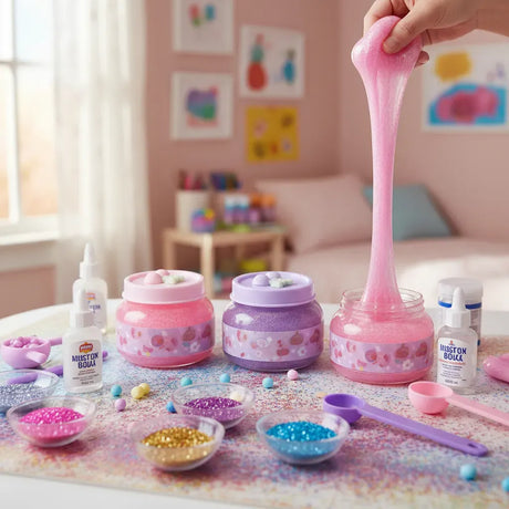 Slime Pote Rosa 375gr Kl713 Shine