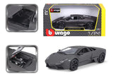 Bburago 1:24 Lamborghini Reventon Gris Metalizado 18-21041