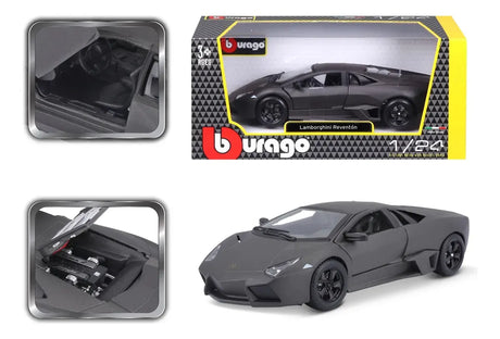 Bburago 1:24 Lamborghini Reventon Gris Metalizado 18-21041