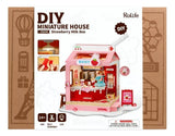 Robotime Puzzle 3d Caja De Leche De Fresa Ds034 Rolife