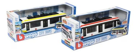 Bburago toys City Trams Amarillo/Rojo18-32105