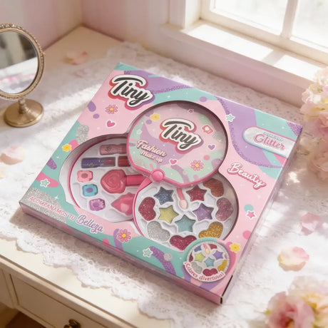 Tiny Set De Maquillaje Con Glitter Beauty En Caja 3311
