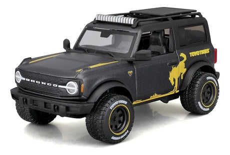 Maisto 1:24 Ford Bronco Off-Road 2021 Gris Carbonizado 32541