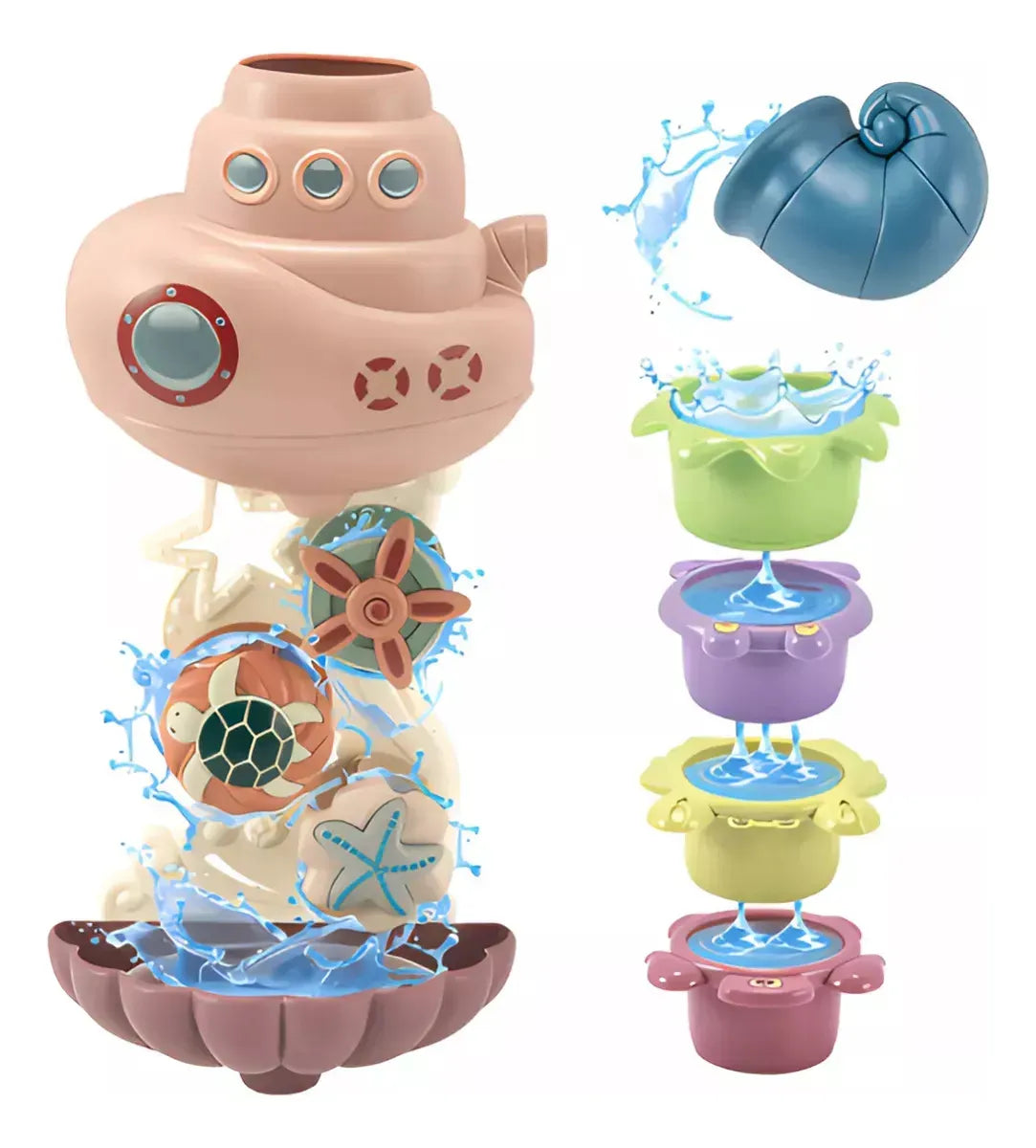 Baby Favorite Set educacional Submarino divertido ZY1285798