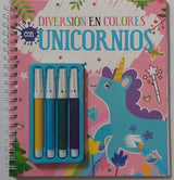 Super Kit X10 Diversión En Colores Con Unicornios Bk-347