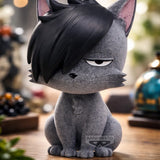 Banpresto Haikyu!! Fluffy Puffy Karasuno High School Nekoma High School (D:Kurooneko) 71000