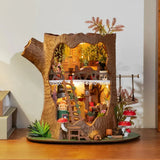 Robotime Rolife Puzzle 3d Casa Del Árbol Cuento Hadas Dg179