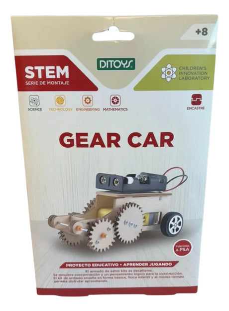 Stem Proyecto Educativo Kit Para Armar Rojo 2989 Ditoys