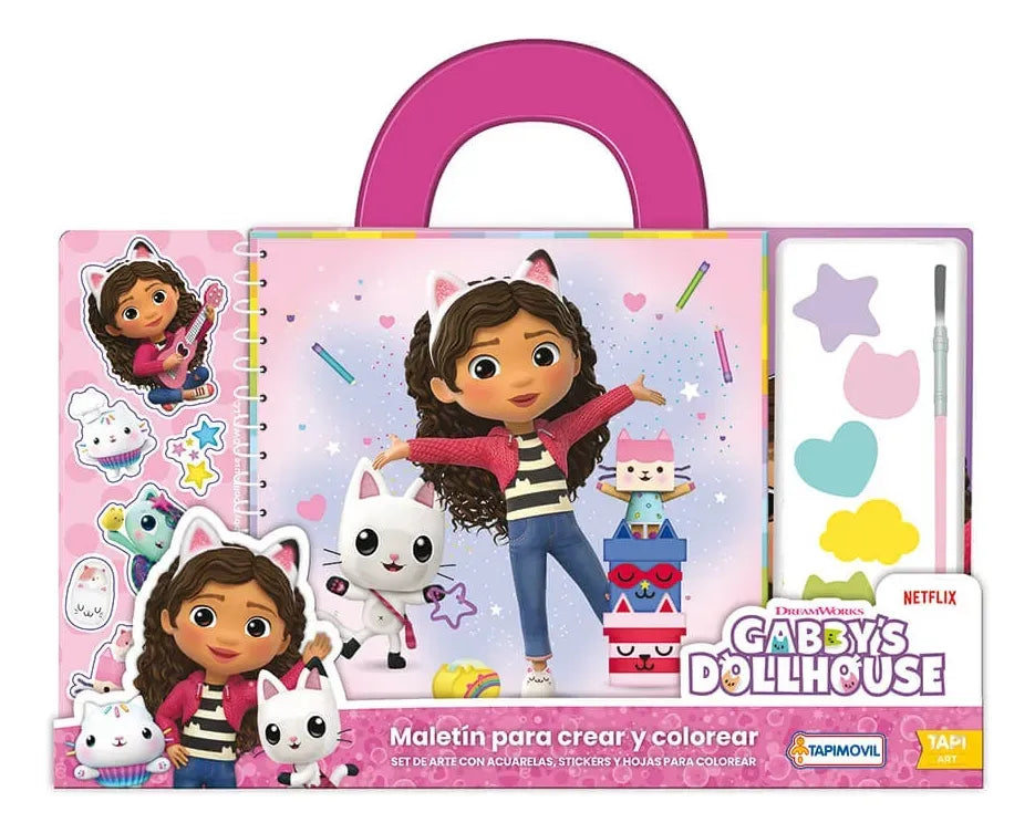 Maletin de acuarelas Gabby's Doll House UGD00990
