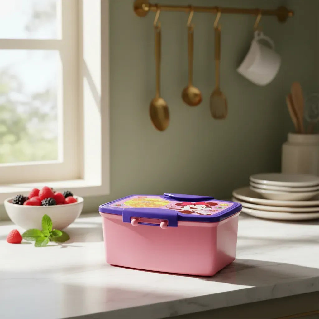 Lunch Box Con Cubiertos Minnie 01MINNIE057