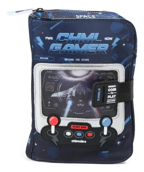 Chimola Cartuchera Gamer Nave Blue FS145