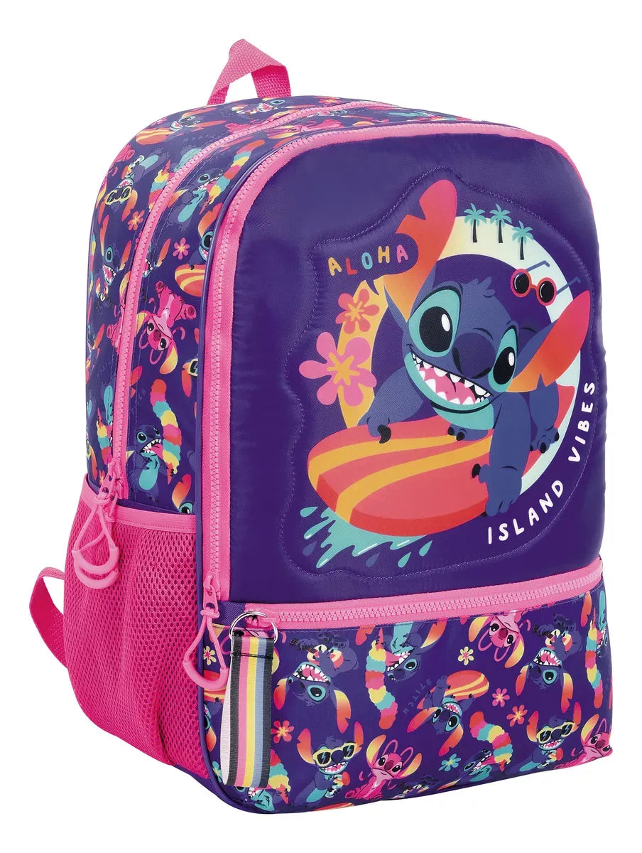 Mochila de espalda de 17" Disney Stitch Surf 27151