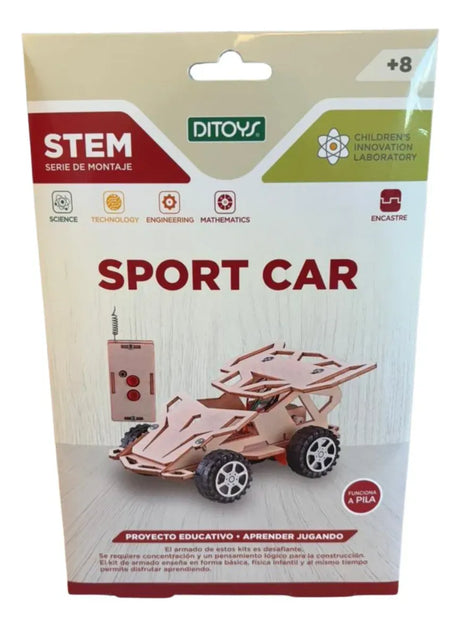 Stem Proyecto Educativo Kit Para Armar Rojo 2989 Ditoys