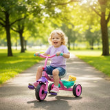 Triciclo Infantil Con Canasto Yx-t02