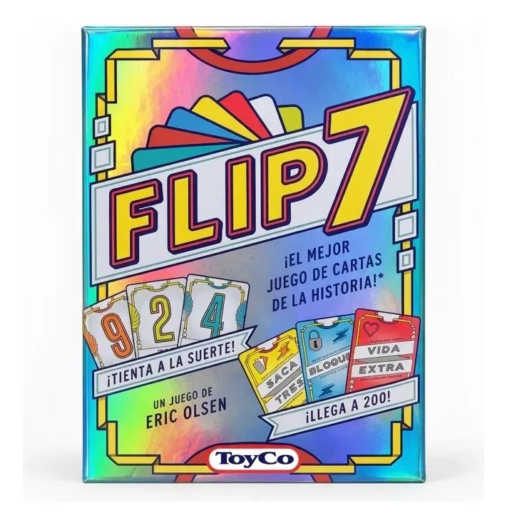 Juego De Cartas Flip 7 Toyco 26001