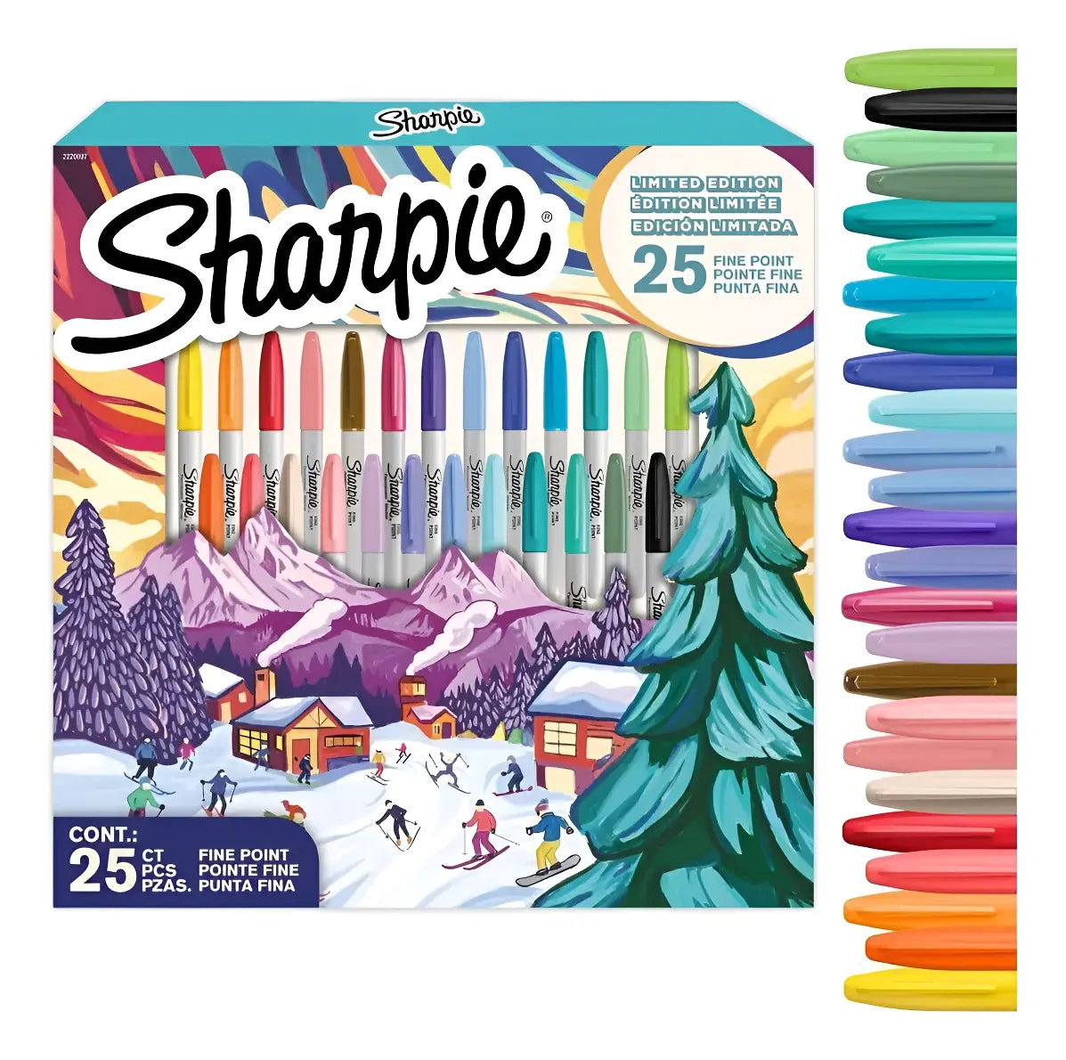 Sharpie Marcadores Punta Fina x25 Edicion Limitada 2220997
