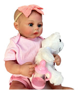 Muñeca Newborn 45 cm con Cabello y Accesorios S43541