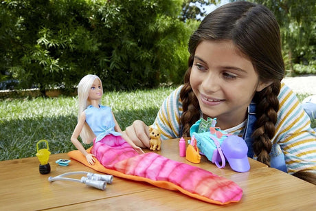 Muñeca Barbie Camping Malibu Hdf73 Mattel