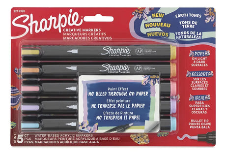 Sharpie Creative Markers X5 Tono Tierra 2 2213328
