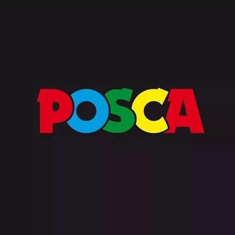 Posca Marcadores PC-3M de punta mediana en caja de dieciseis colores MUNPC3ME16