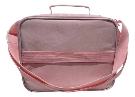 Lunchera Escolar Térmica Rosa Con Flores Zykl006 Shine