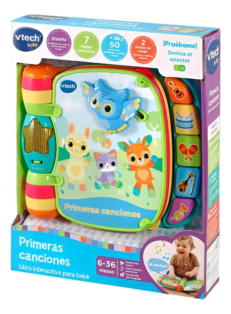 Vtech Libro Intercativo Primeras Canciones 80-166777