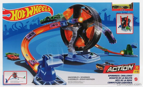 Hot Wheels Pista De Autos Desafio De La Rueda Gjm77 Mattel