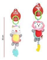 Animalitos Con sonajero y Mordillo 30cm 8697