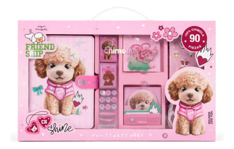 Chimola Stationery Set Joy Libreta + Accesorios POODLE ST115